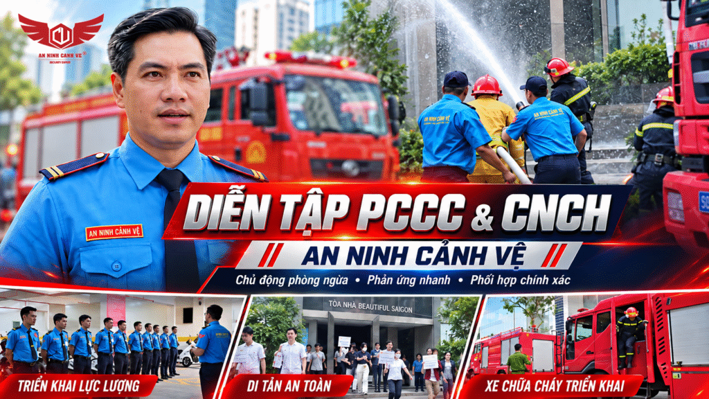 AN NINH CẢNH VỆ – CHUYÊN NGHIỆP TỪ CÔNG TÁC CHUẨN BỊ ĐẾN NĂNG LỰC PHỐI HỢP TẠI HIỆN TRƯỜNG